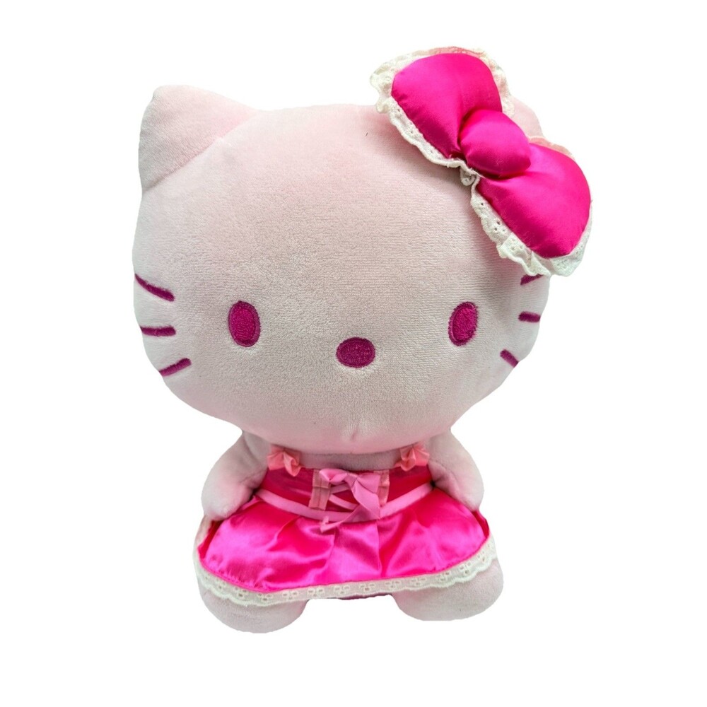 Hello Kitty and Friends 12" Plush Monochrome Pretty In Pink Sanrio 2024 Soft Toy